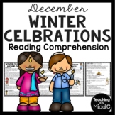 Winter Celebrations Around the World Reading Comprehension