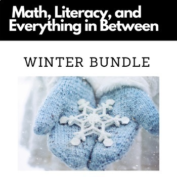Preview of Winter Hands on Older Toddlers  and Preschoolers Centers Bundle
