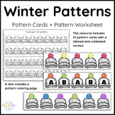 Winter Centers - Patterns - Kindergarten / Grade 1