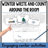 Winter Centers {Write and Count Around the Room}