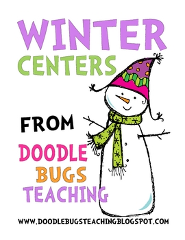 Preview of Winter Centers {perfect pocket chart activities} for first grade