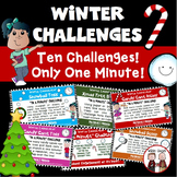 Christmas Winter Challenge Engagement Activities