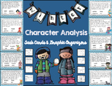 Character Analysis Stories and Graphic Organizers: Winter Edition