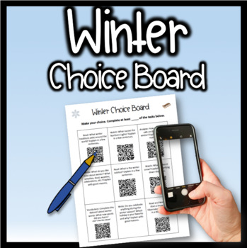 Preview of Winter Choice Board