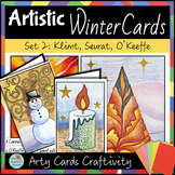 Winter Christmas Art Cards Craft BUNDLE 2 for Subs, early 