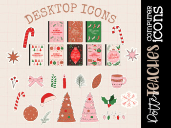 Preview of Winter & Christmas Computer Icons Pack 2 | Folder, Mac & PC, Stickers, Goodnotes
