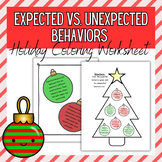 Winter & Christmas Counseling SEL lesson, Unexpected Expec