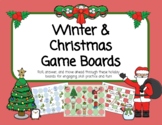 Winter & Christmas Game Boards