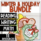 Winter Christmas Holiday Activities for Reading, Writing & Math