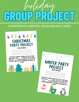 Preview of Winter/Christmas Party Group Project