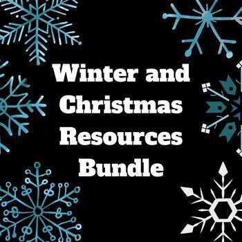 Preview of Christmas and Winter Themed Resources
