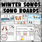 Winter Circle Time Song Boards - Interactive Visual Suppor