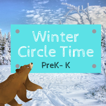 Preview of Winter Circle Time Virtual or In Class Activity