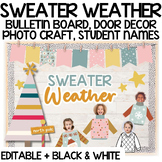 Winter Classroom Decor - Sweater Weather Photo Craft | Bul