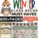 Winter Classroom Decor | Winter Door Decor | Winter Bullet