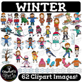 Winter Clip Art Set for All Holiday Activities {Clipart fo