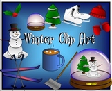 Winter Clip Art for Personal or Commercial Use