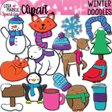 Winter Clipart Doodles