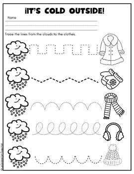 WINTER CLOTHES ACTIVITY PACK - WINTER CLOTHING