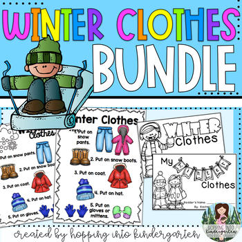 Clipart bundle} Summer and Winter Clothes - Juffrou met hart