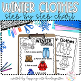 Winter Clothes Chart - How To Get Dressed - Step by Step D