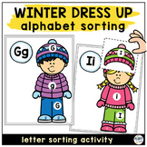 Winter Clothes Preschool Letter Matching and Sorting for L