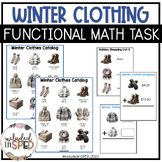 Winter Clothes Shopping Functional Math Task