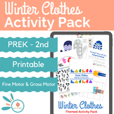 Winter Clothes Activity Pack | Occupational Therapy | Phys