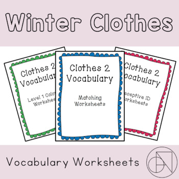 Worksheets in English - summer clothes / clothing