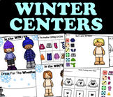 Clothing Unit Centers - WINTER for 3K, Preschool, Pre-K an