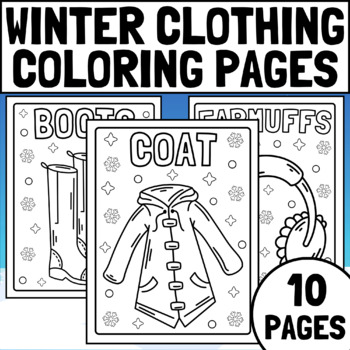 Winter Coloring Pages, Kids Winter Coloring Pages, Winter Coloring Sheets