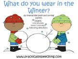 Winter Clothing Interactive Book
