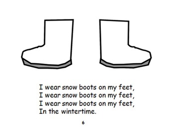 Download Winter Song Winter Clothing Keeps Me Warm Music Video Book And Printables