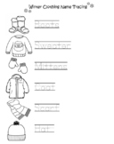Winter Clothing Name Tracing