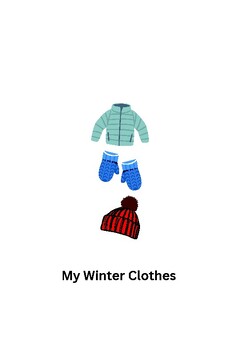 Preview of Winter Clothing Social Story
