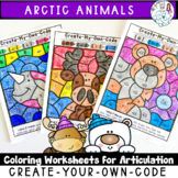Arctic Animal Speech Therapy Activities : Create-Your-Own-