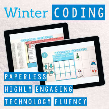 Preview of Winter Coding Digital Interactive Activities