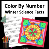 Winter Color By Number Review & Worksheet Winter Science F