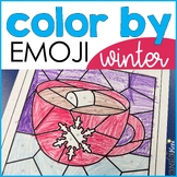 Winter Color by Feeling Activity: Identify Feelings Color 