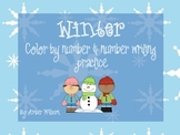 Winter Color by Number 1-20