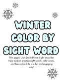 Winter Color by Sight Word