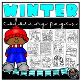 Winter Coloring Book {Educlips Resources}