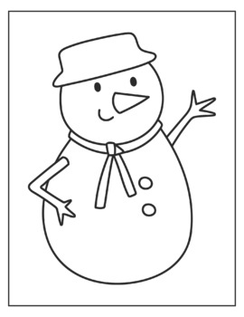 Winter Coloring Page |First Day Back From Winter Break 2023|January ...