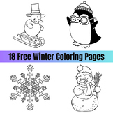 Winter Coloring Pages