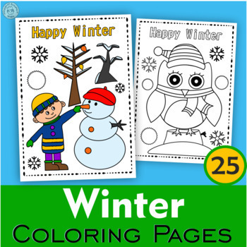 Preview of Winter Coloring  Pages