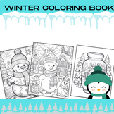 Winter Coloring Pages - Coloring Sheets - Winter Activities