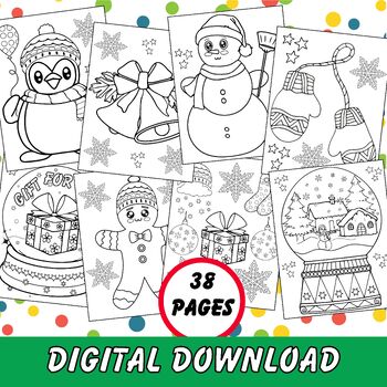 Winter Coloring Pages - Coloring Sheets - Winter Activities-Winter ...