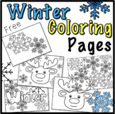 Winter Coloring Pages Free