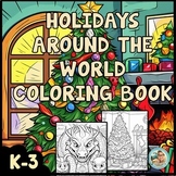 Winter Coloring Pages | Holidays Around the World | Christ