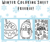Winter Coloring Sheet Bundle